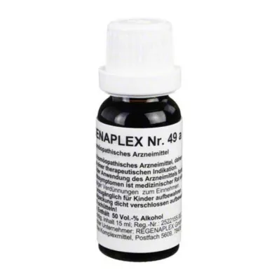REGENAPLEX Nr. 49 a dråper, 15 ml