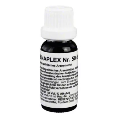 REGENAPLEX No.50 d dråper, 15 ml REGENAPLEX No.50 d dråper, 15 ml