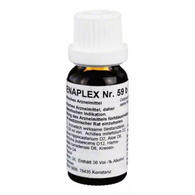 REGENAPLEX Nr. 59 b dråper, 15 ml