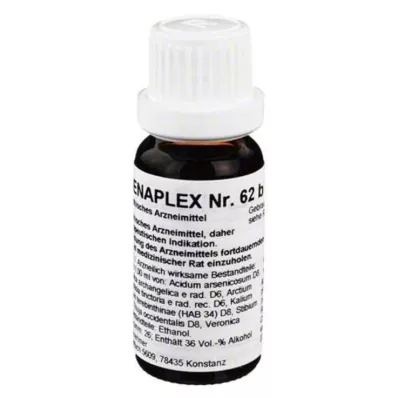 REGENAPLEX Nr. 62 b dråper, 15 ml REGENAPLEX Nr. 62 b dråper, 15 ml