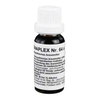 REGENAPLEX Nr. 64 a dråper, 15 ml
