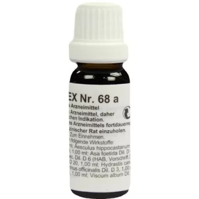 REGENAPLEX Nr. 68 a dråper, 15 ml