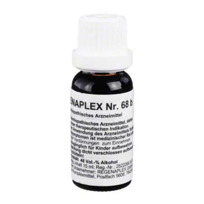 REGENAPLEX Nr. 68 b dråper, 15 ml REGENAPLEX Nr. 68 b dråper, 15 ml
