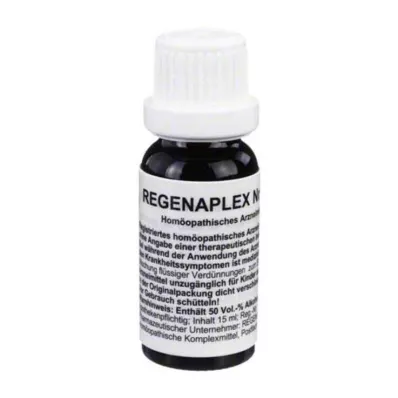 REGENAPLEX Nr. 72 a dråper, 15 ml REGENAPLEX Nr. 72 a dråper, 15 ml