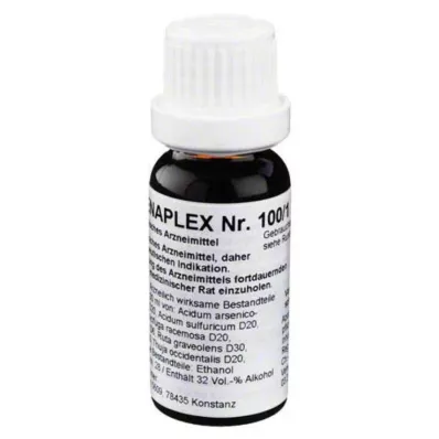 REGENAPLEX No.100/1 dråper, 15 ml REGENAPLEX No.100/1 dråper, 15 ml