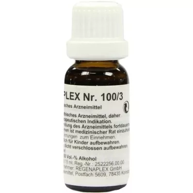 REGENAPLEX No.100/3 dråper, 15 ml