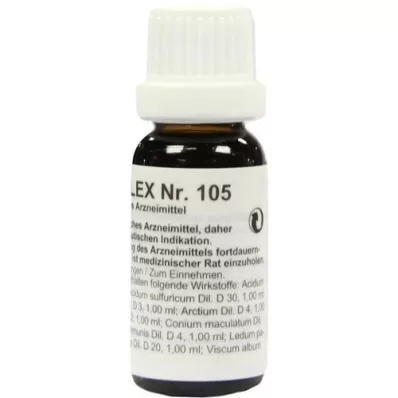 REGENAPLEX Nr. 105 dråper, 15 ml