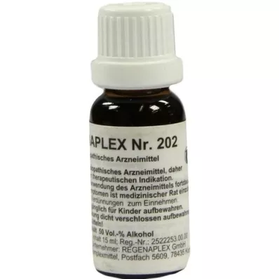 REGENAPLEX Nr. 202 dråper, 15 ml