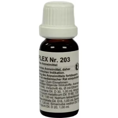 REGENAPLEX Nr. 203 dråper, 15 ml