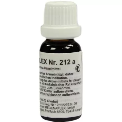 REGENAPLEX Nr. 212 a dråper, 15 ml