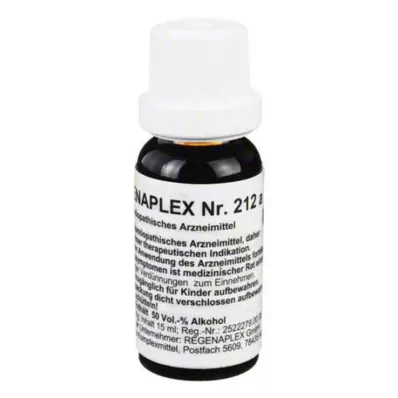 REGENAPLEX Nr. 212 a dråper, 15 ml