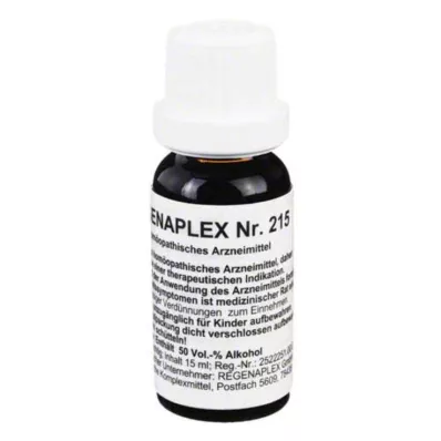 REGENAPLEX Nr. 215 dråper, 15 ml REGENAPLEX Nr. 215 dråper, 15 ml