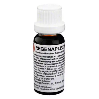 REGENAPLEX No.507 dråper, 15 ml REGENAPLEX No.507 dråper, 15 ml