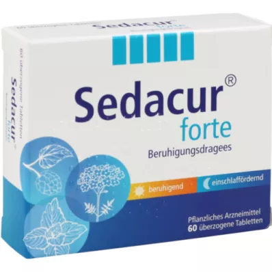 SEDACUR forte beroligende sugetabletter, 60 stk