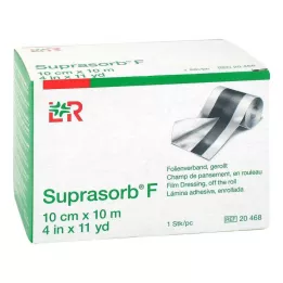 SUPRASORB F Folier Sårbandasje 10 cmx10 m unste.rull, 1 stk