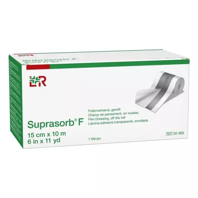 SUPRASORB F Folier Sårbandasje 15 cmx10 m uste.rull, 1 stk SUPRASORB F Folier Sårbandasje 15 cmx10 m uste.rull, 1 stk