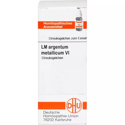 ARGENTUM METALLICUM LM VI Globuli, 5 g