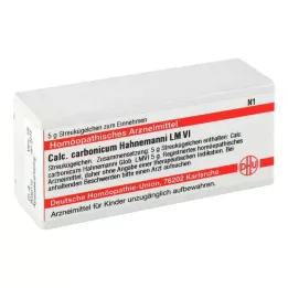 CALCIUM CARBONICUM Hahnemanni LM VI Globuler, 5 g