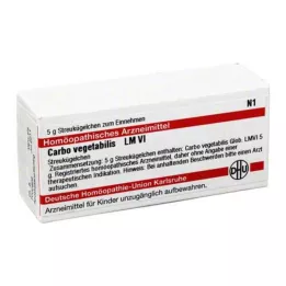 DHU LM Carbo vegetabilis VI Kuler, 5 g