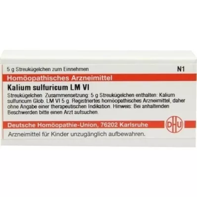 KALIUM SULFURICUM LM VI Globuli, 5 g