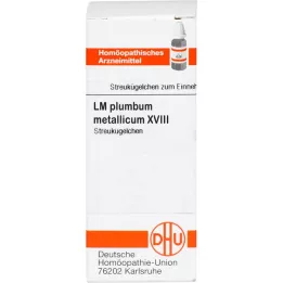 PLUMBUM METALLICUM LM XVIII Globuli, 5 g