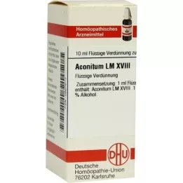 ACONITUM LM XVIII Fortynning, 10 ml