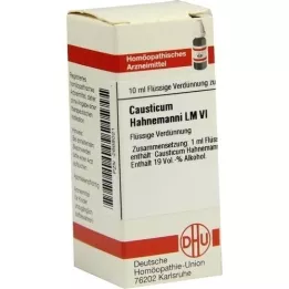 CAUSTICUM HAHNEMANNI LM VI Fortynning, 10 ml