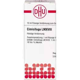 CIMICIFUGA LM XVIII Fortynning, 10 ml