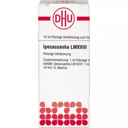 IPECACUANHA LM XVIII Fortynning, 10 ml