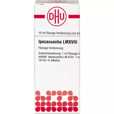 IPECACUANHA LM XVIII Fortynning, 10 ml