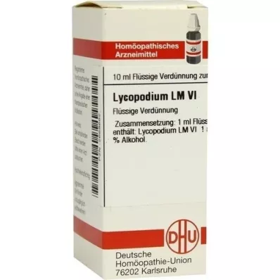 LYCOPODIUM LM VI Fortynning, 10 ml
