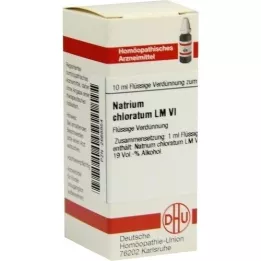 NATRIUM CHLORATUM LM VI Fortynning, 10 ml