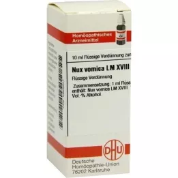 NUX VOMICA LM XVIII Fortynning, 10 ml