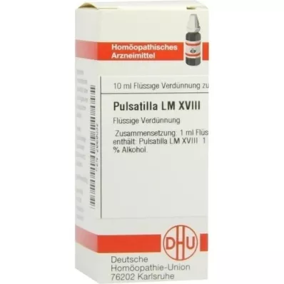 PULSATILLA LM XVIII Fortynning, 10 ml