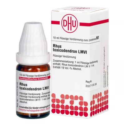 RHUS TOXICODENDRON LM VI Fortynning, 10 ml