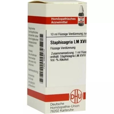 STAPHISAGRIA LM XVIII Fortynning, 10 ml