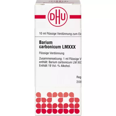 BARIUM CARBONICUM LM XXX Fortynning, 10 ml