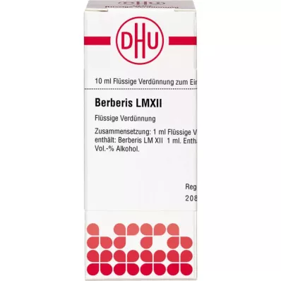 BERBERIS LM XII Fortynning, 10 ml