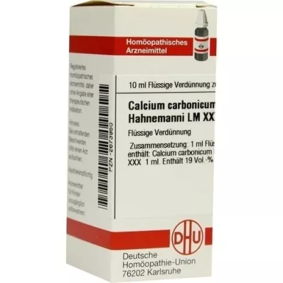 CALCIUM CARBONICUM Hahnemanni LM XXX Fortynning, 10 ml