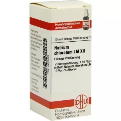 NATRIUM CHLORATUM LM XII Fortynning, 10 ml