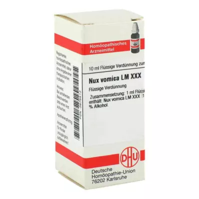 NUX VOMICA LM XXX Fortynning, 10 ml NUX VOMICA LM XXX Fortynning, 10 ml