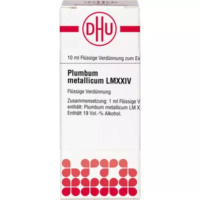 PLUMBUM METALLICUM LM XXIV Fortynning, 10 ml