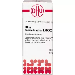 RHUS TOXICODENDRON LM XXX Fortynning, 10 ml