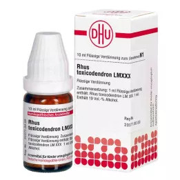RHUS TOXICODENDRON LM XXX Fortynning, 10 ml