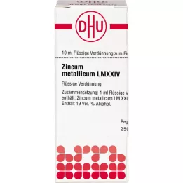 ZINCUM METALLICUM LM XXIV Fortynning, 10 ml