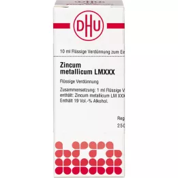 ZINCUM METALLICUM LM XXX Fortynning, 10 ml