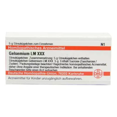 GELSEMIUM LM XXX Globuli, 5 g