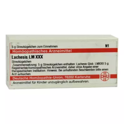 LACHESIS LM XXX Globuli, 5 g LACHESIS LM XXX Globuli, 5 g