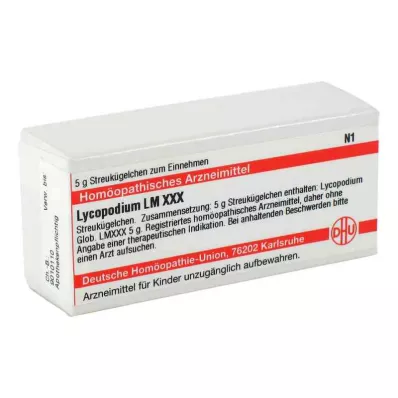 LYCOPODIUM LM XXX Globuli, 5 g LYCOPODIUM LM XXX Globuli, 5 g