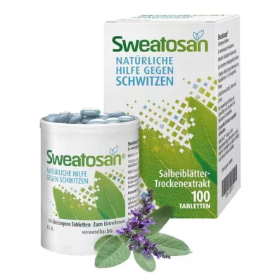 SWEATOSAN Belagte tabletter, 100 stk SWEATOSAN Belagte tabletter, 100 stk